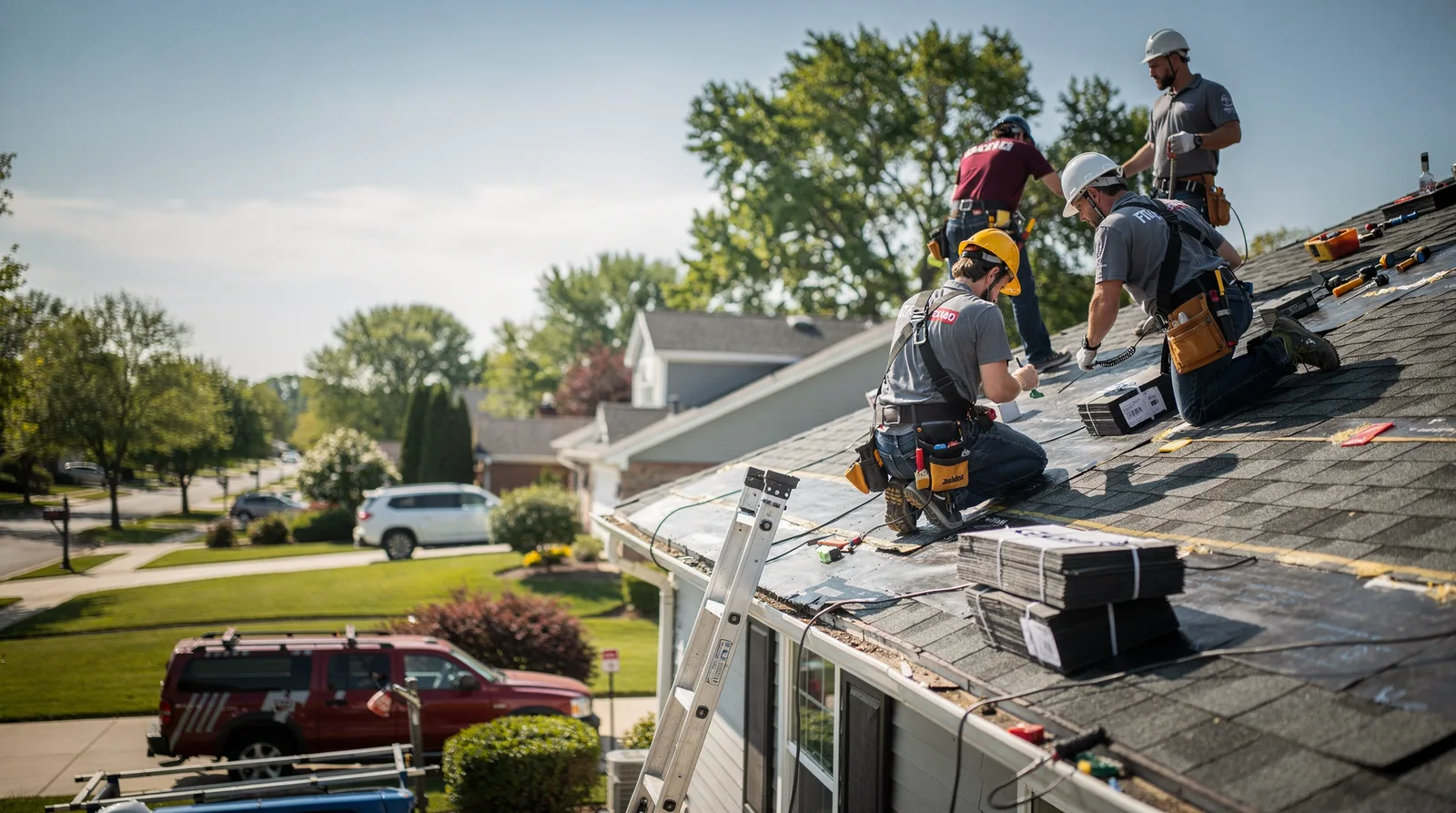 Roof Repair in Media, IL around you